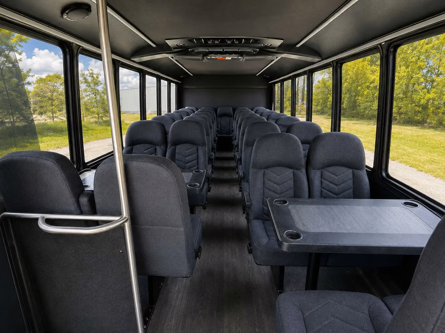 20 passenger minibus interior