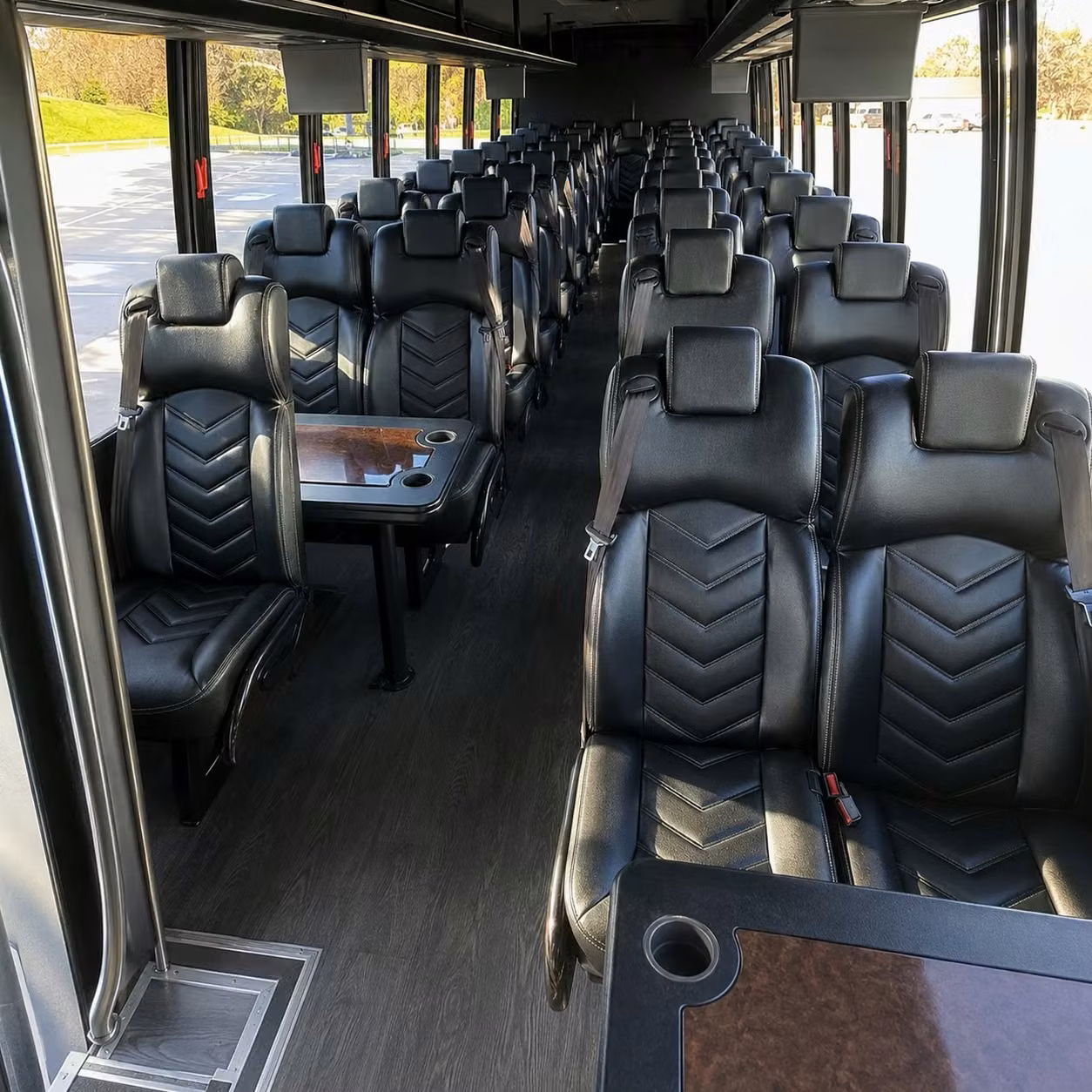 30 passenger minibus inside