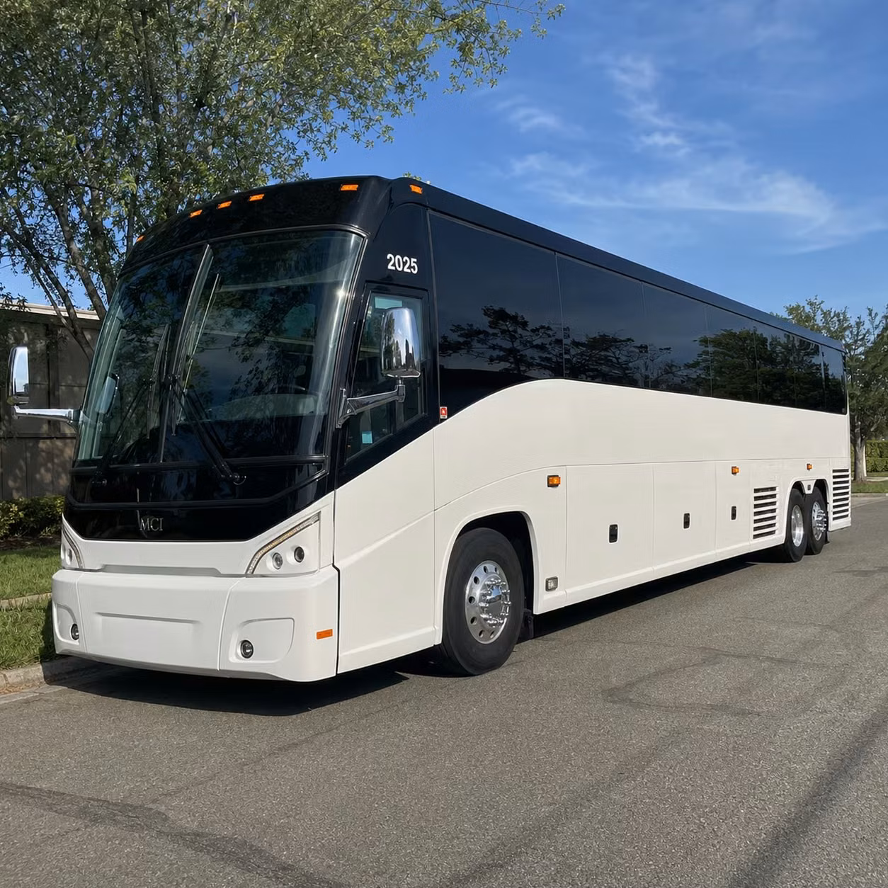 56 passenger charter bus