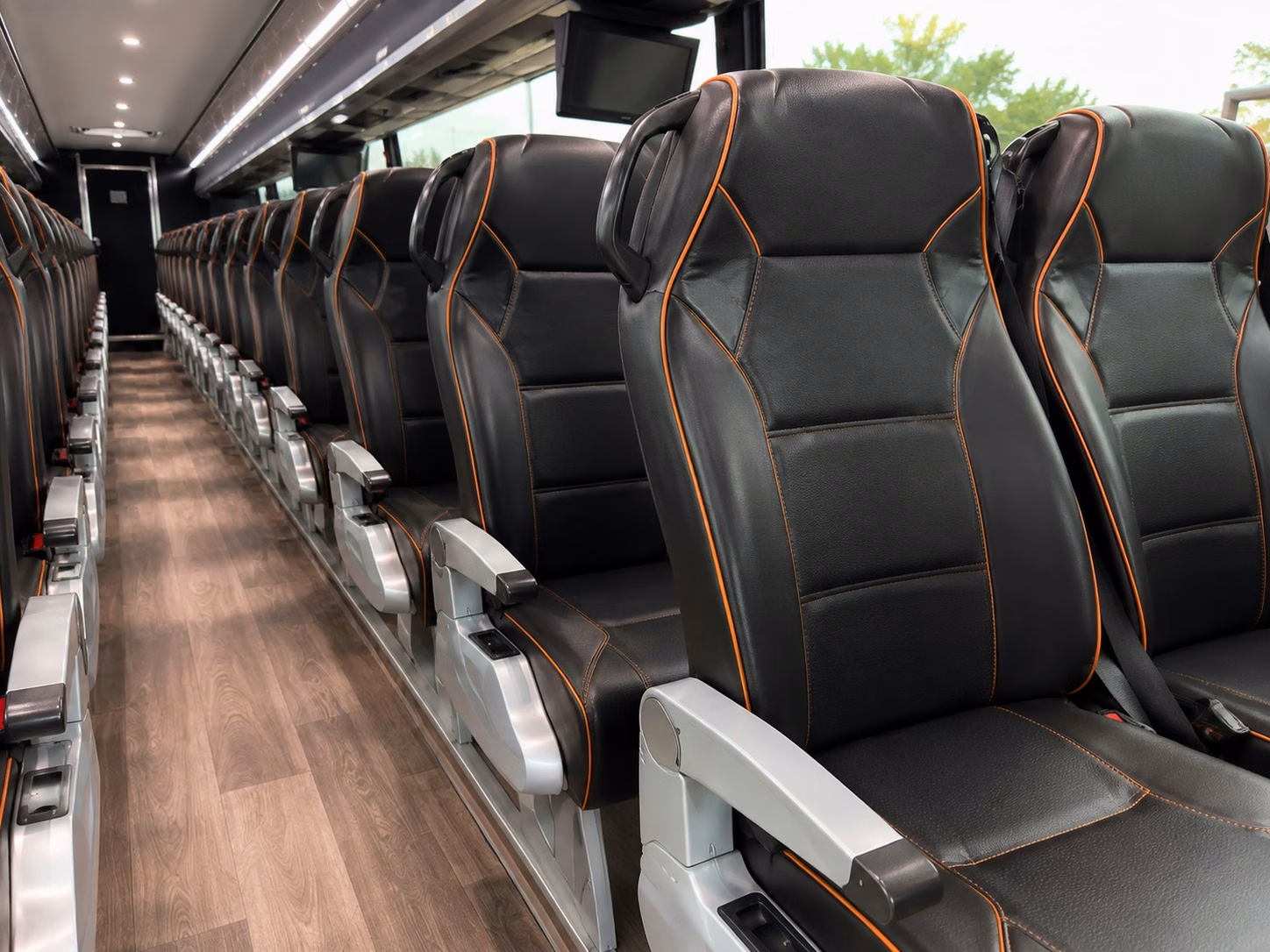 moving out of town guests from newark penn station to your venue is simple with a charter bus
