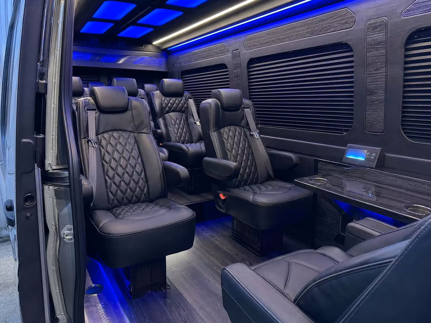 sprinter van transportation for groups and events across newark
