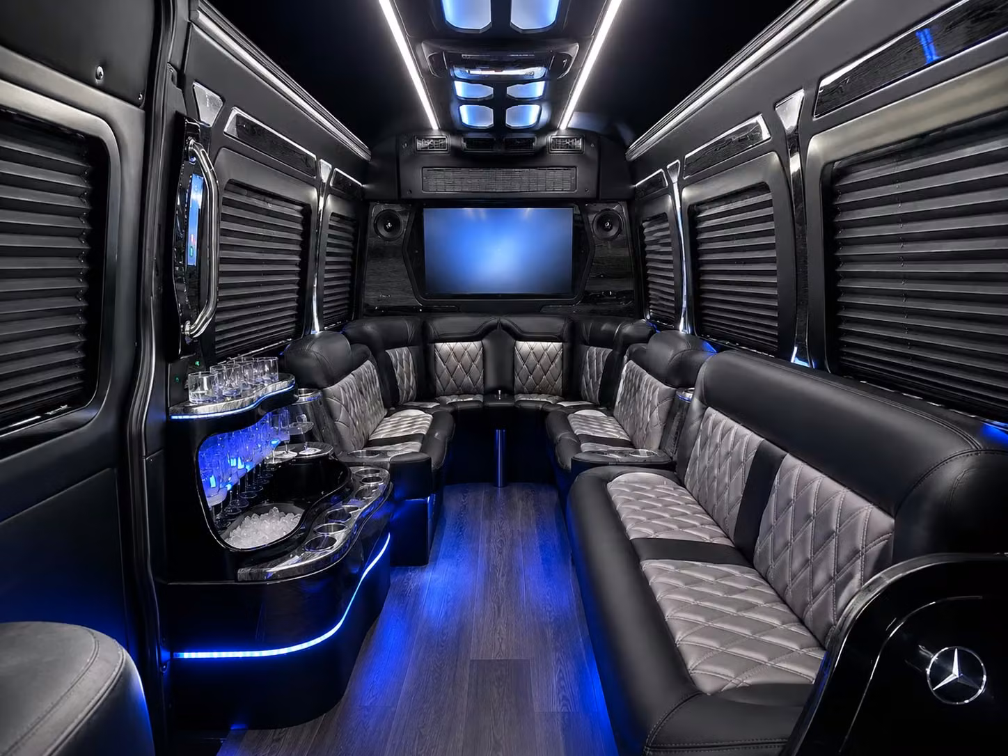 sprinter vans and limo buses for vip style newark prom arrivals